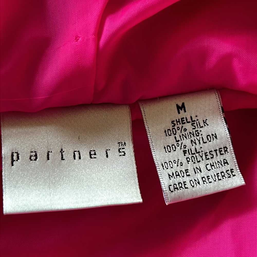 ❤️  Hot Pink Silk Anorak - Picture 6 of 7